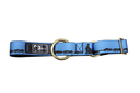 Halsband "Schlittenhund" blau